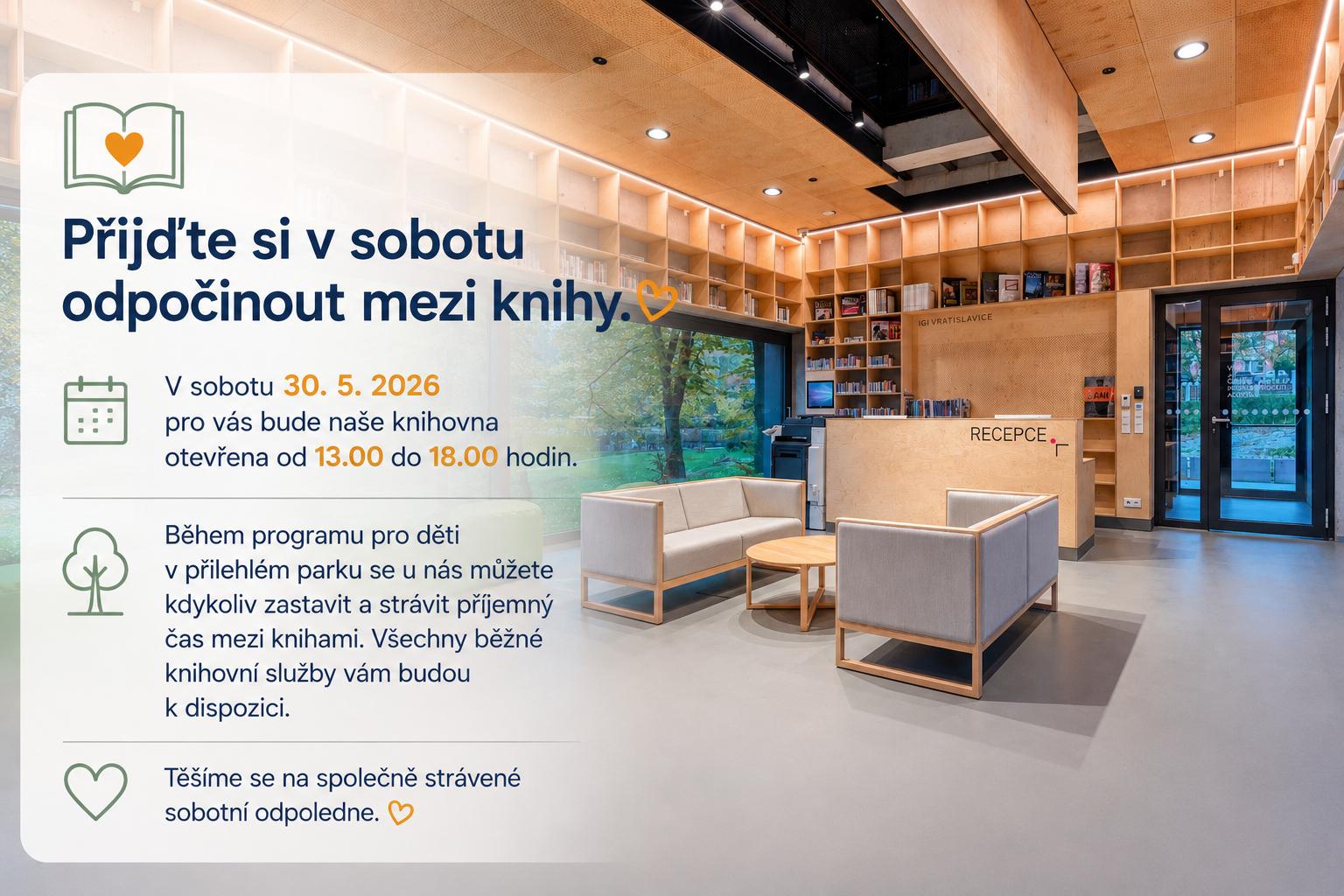 Sobotní odpoledne v knihovně